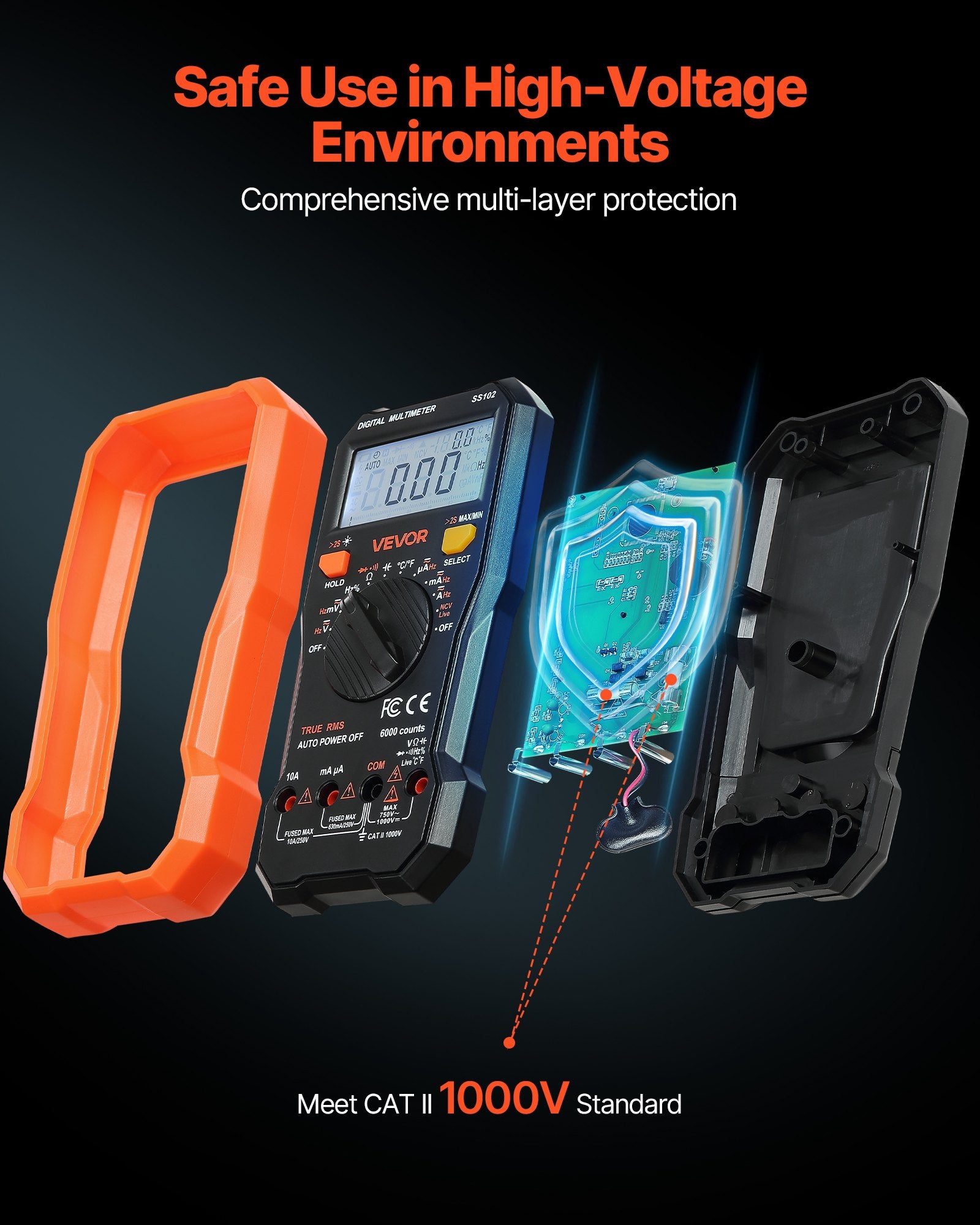 FieldMeter 6000 — TRMS Electrical Tester