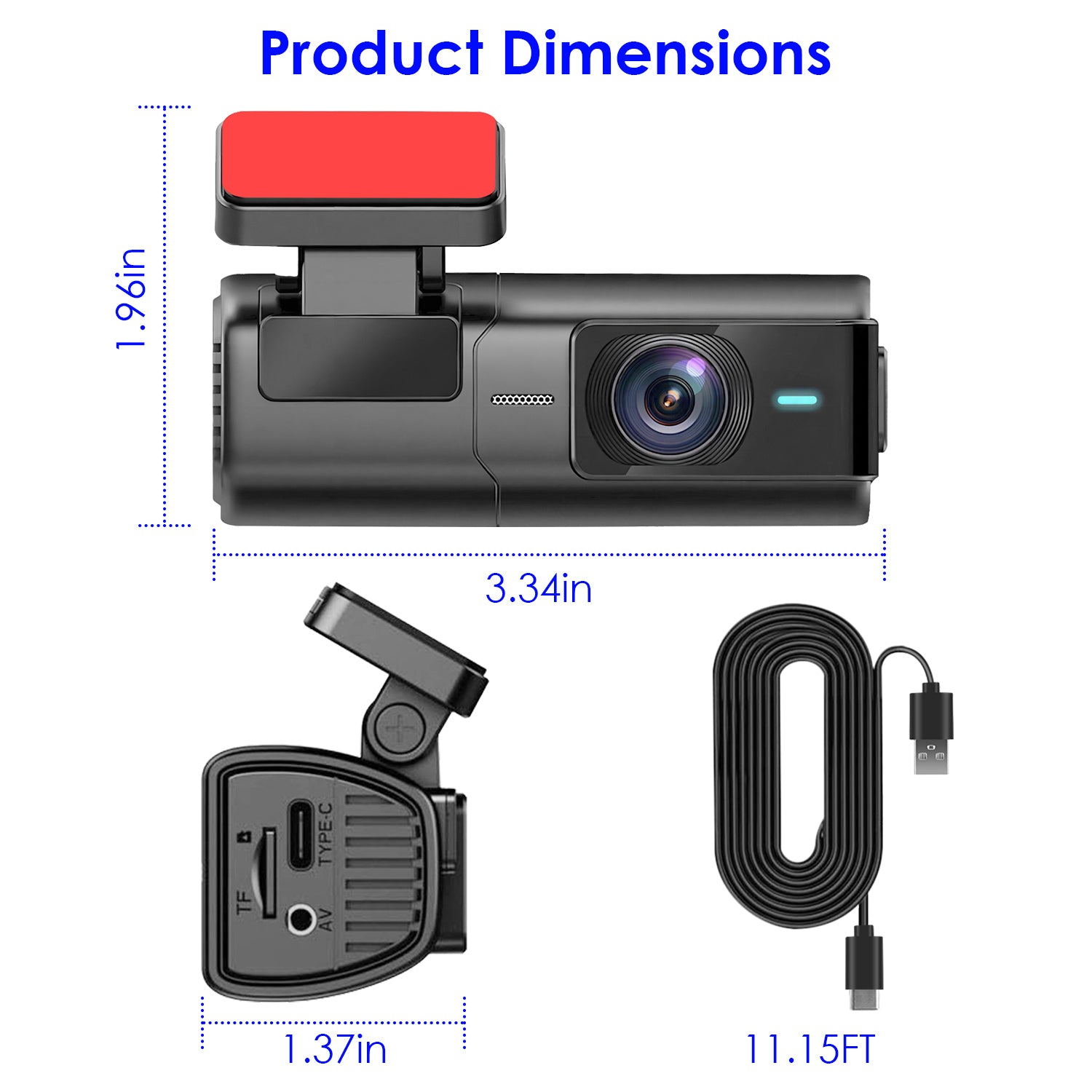 RoadWatch 2K — Front Dash Camera