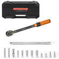 TorqueLock 45 torque wrench kit in a molded case with sockets and extension bar
