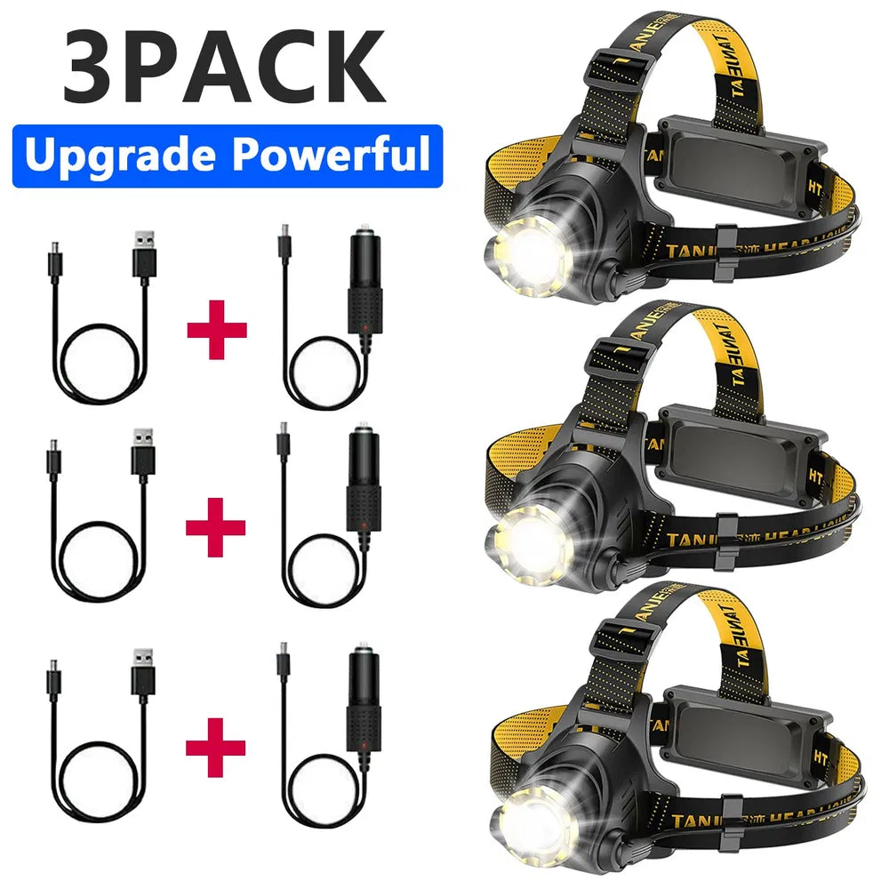 FieldBeam — Rechargeable LED Headlamp