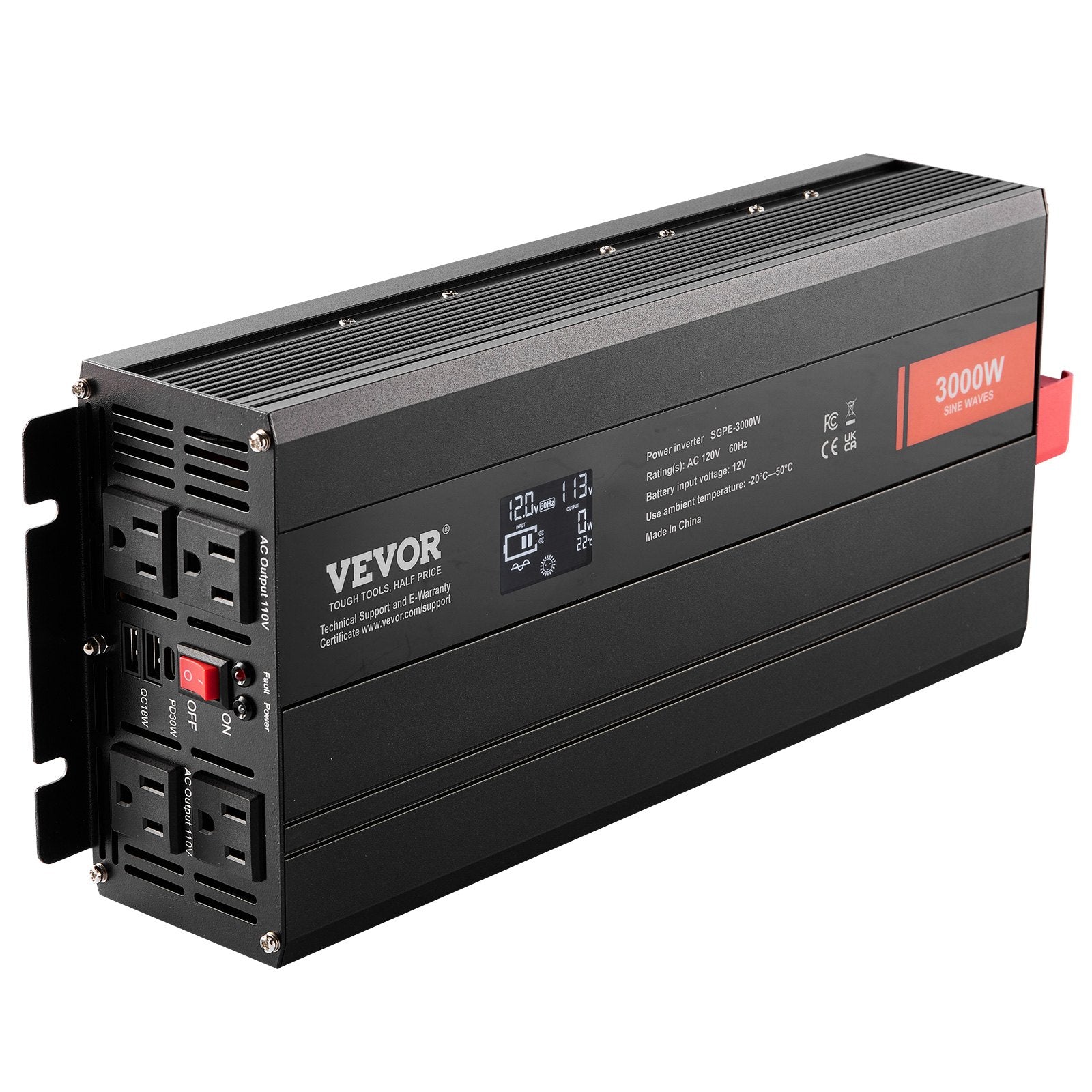 FieldCurrent 3000 — Pure Sine Inverter