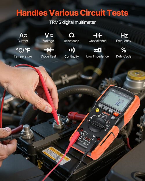 BenchMeter 6000 — Auto-Ranging TRMS Tester