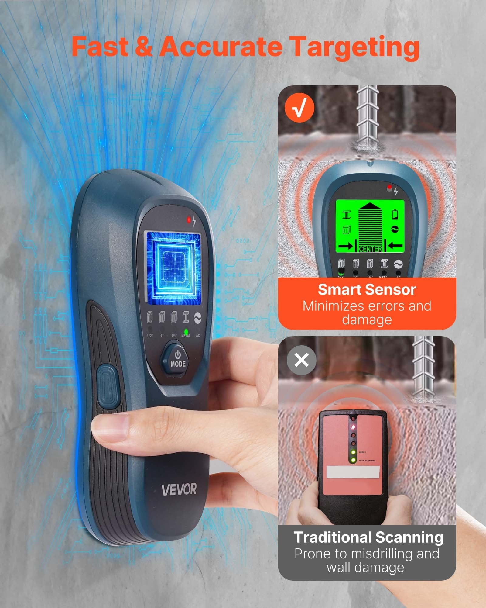 WallSight 5F — Electronic Wall Scanner