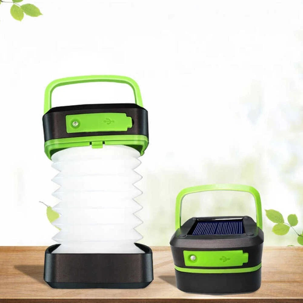 CampFold 3 — Solar Rechargeable Lantern