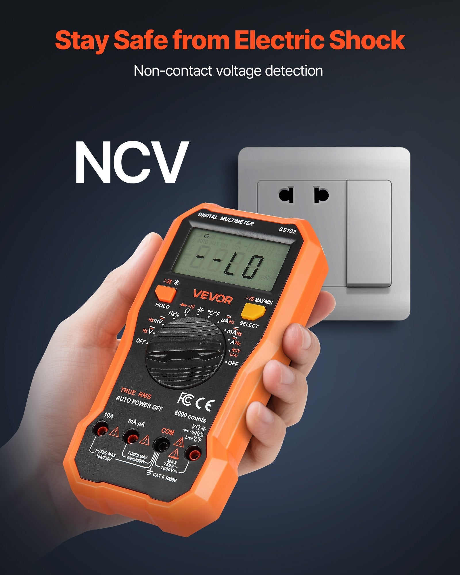 FieldMeter 6000 — TRMS Electrical Tester