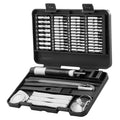 VEVOR 59-piece screwdriver set precision screwdriver set open in its molded case with 59 bits