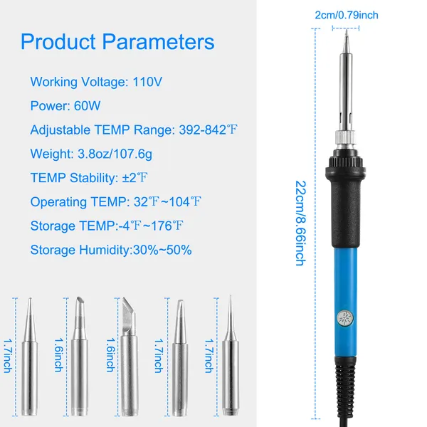 FieldIron 60 — Adjustable Soldering Iron