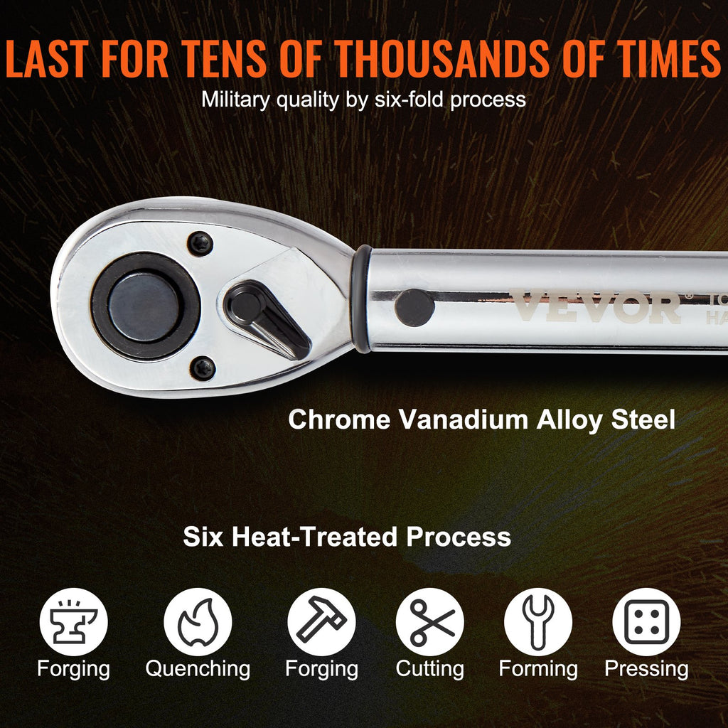 TorqueLock 150 — 1/2-Inch Click Torque Wrench
