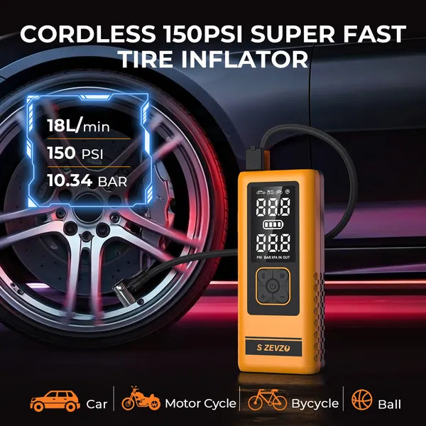 Surge Station — Jump Starter + Air Compressor
