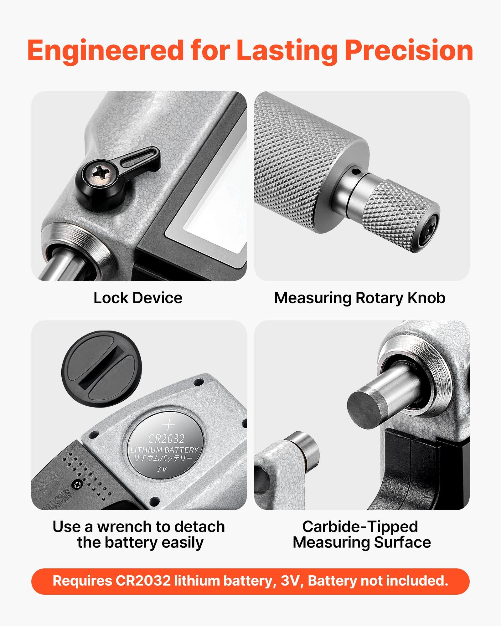 BenchMeasure 1 — Digital Outside Micrometer