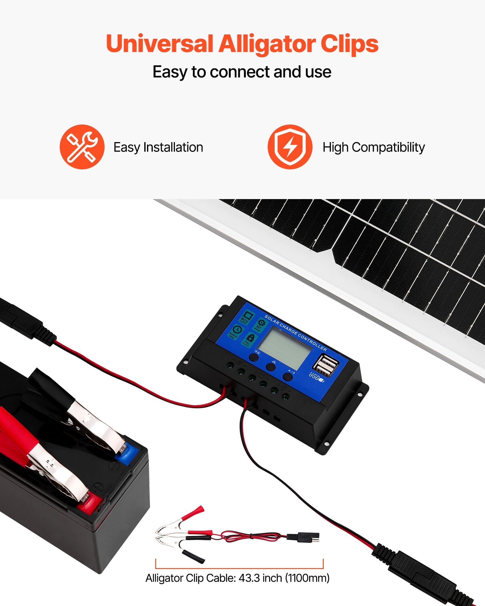 FieldCharge 50 — 12V Solar Battery Maintainer