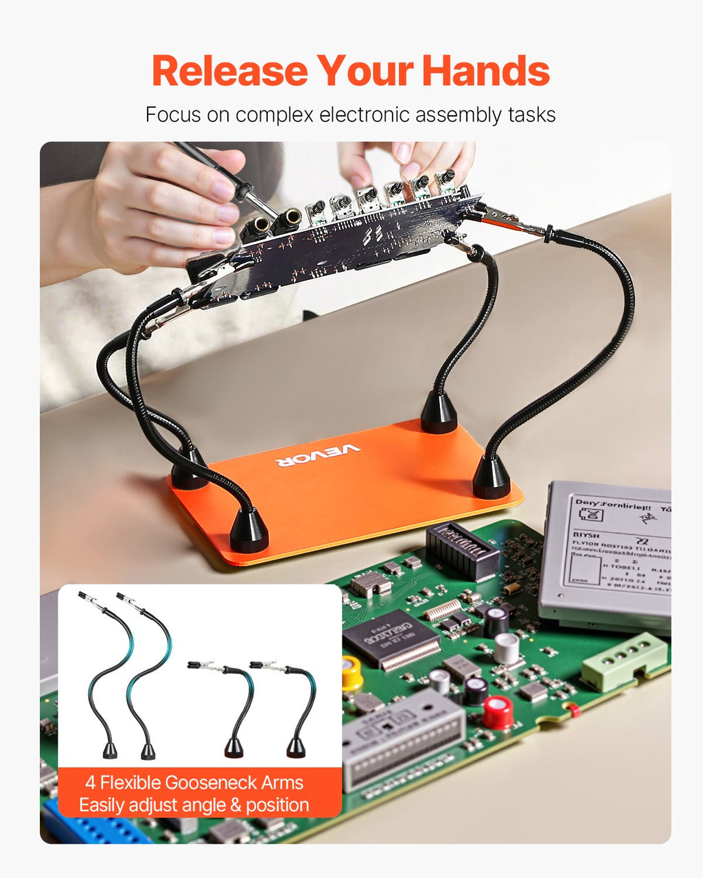 ThirdHand 4 — Magnetic Helping Hands Station