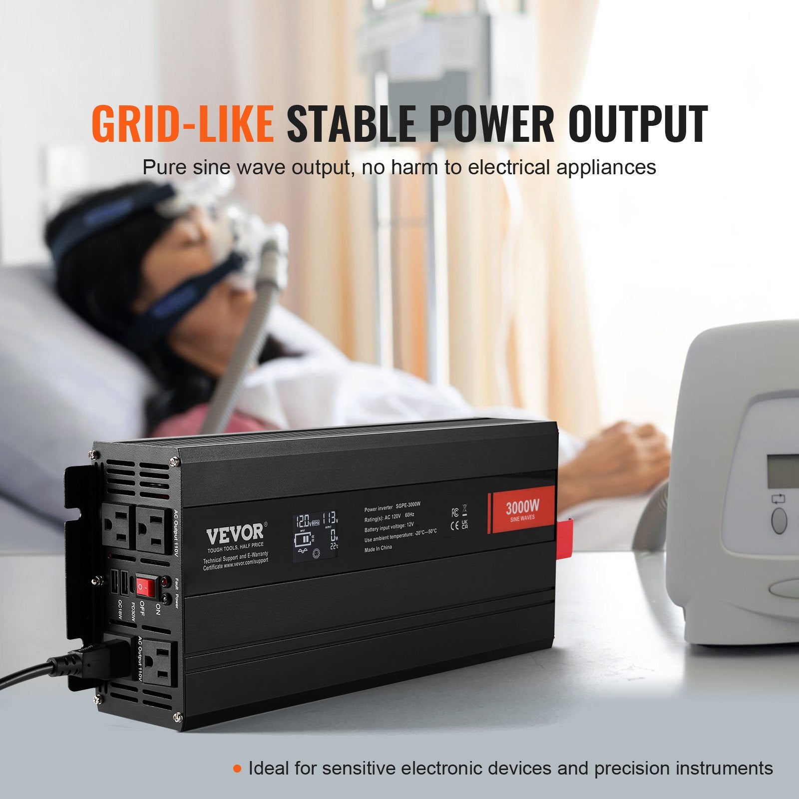 FieldCurrent 3000 — Pure Sine Inverter