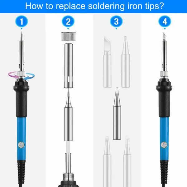 BenchHeat 60 — Adjustable Soldering Iron Kit