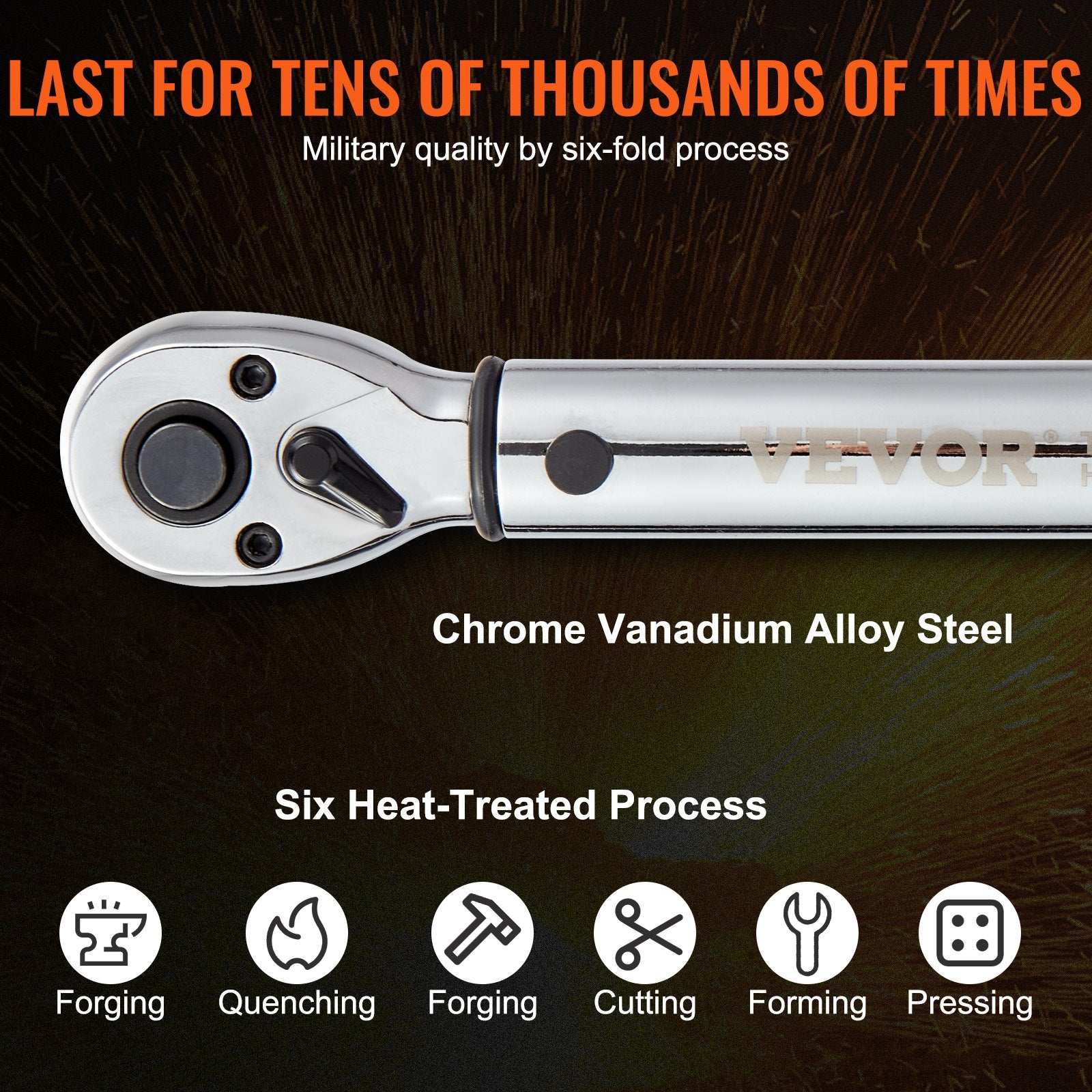 TorqueLock 80 — 3/8-Inch Click Torque Wrench