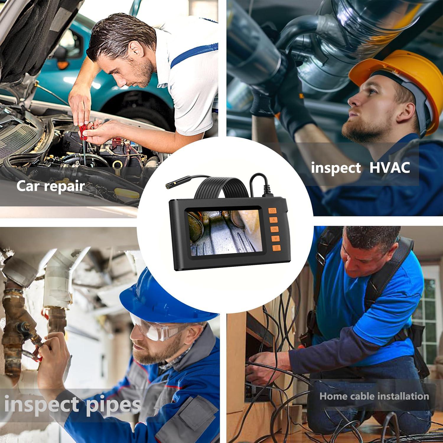 DualScope 165 — Dual-Lens Inspection Camera