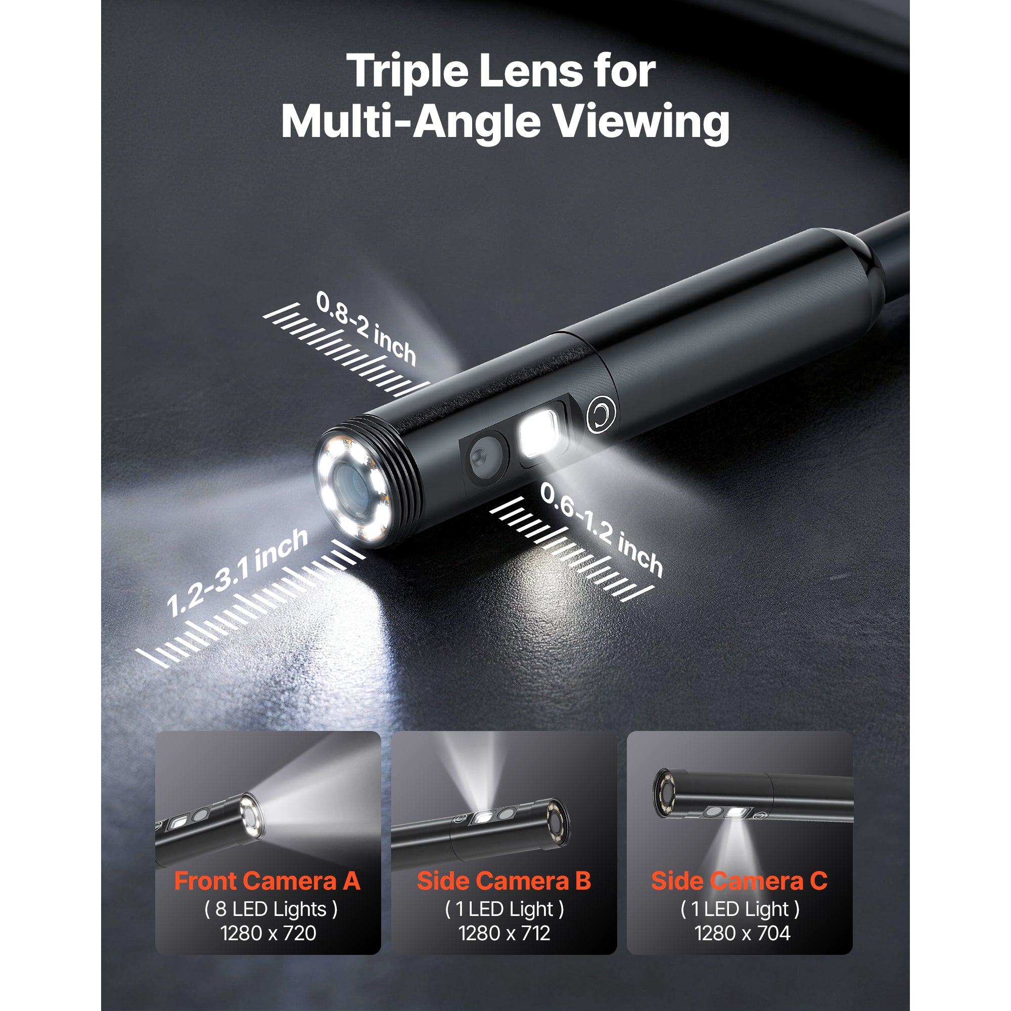 CavitySight 45 Triple-Lens Inspection Camera