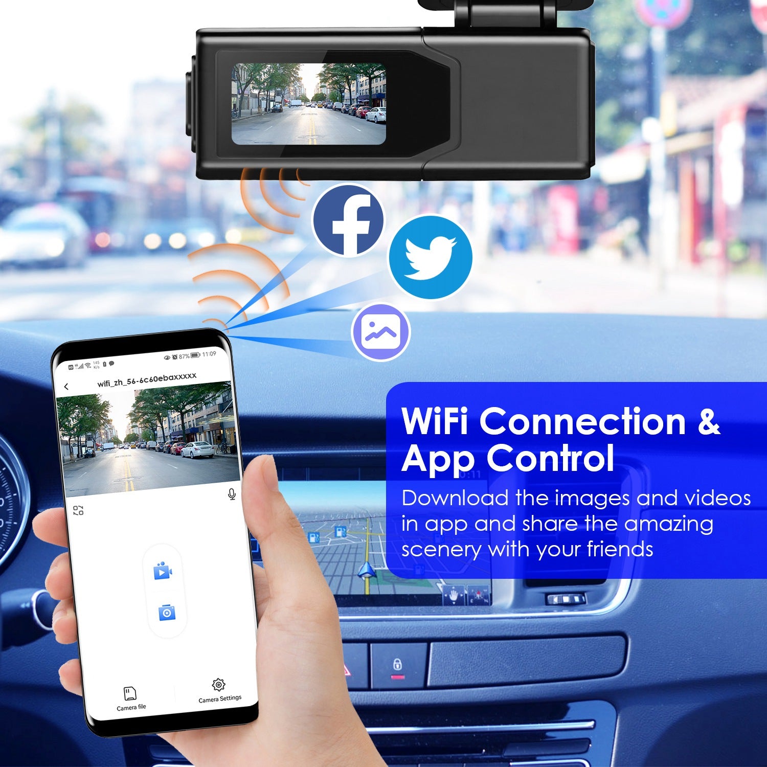 RoadWatch 2K — Front Dash Camera