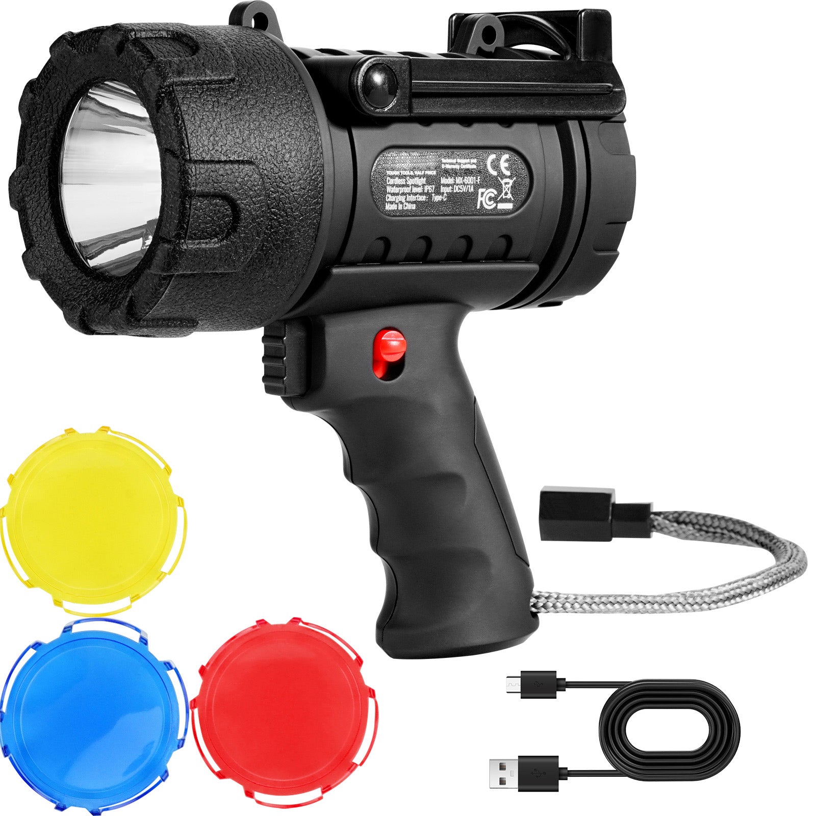 SearchBeam — USB Rechargeable Spotlight