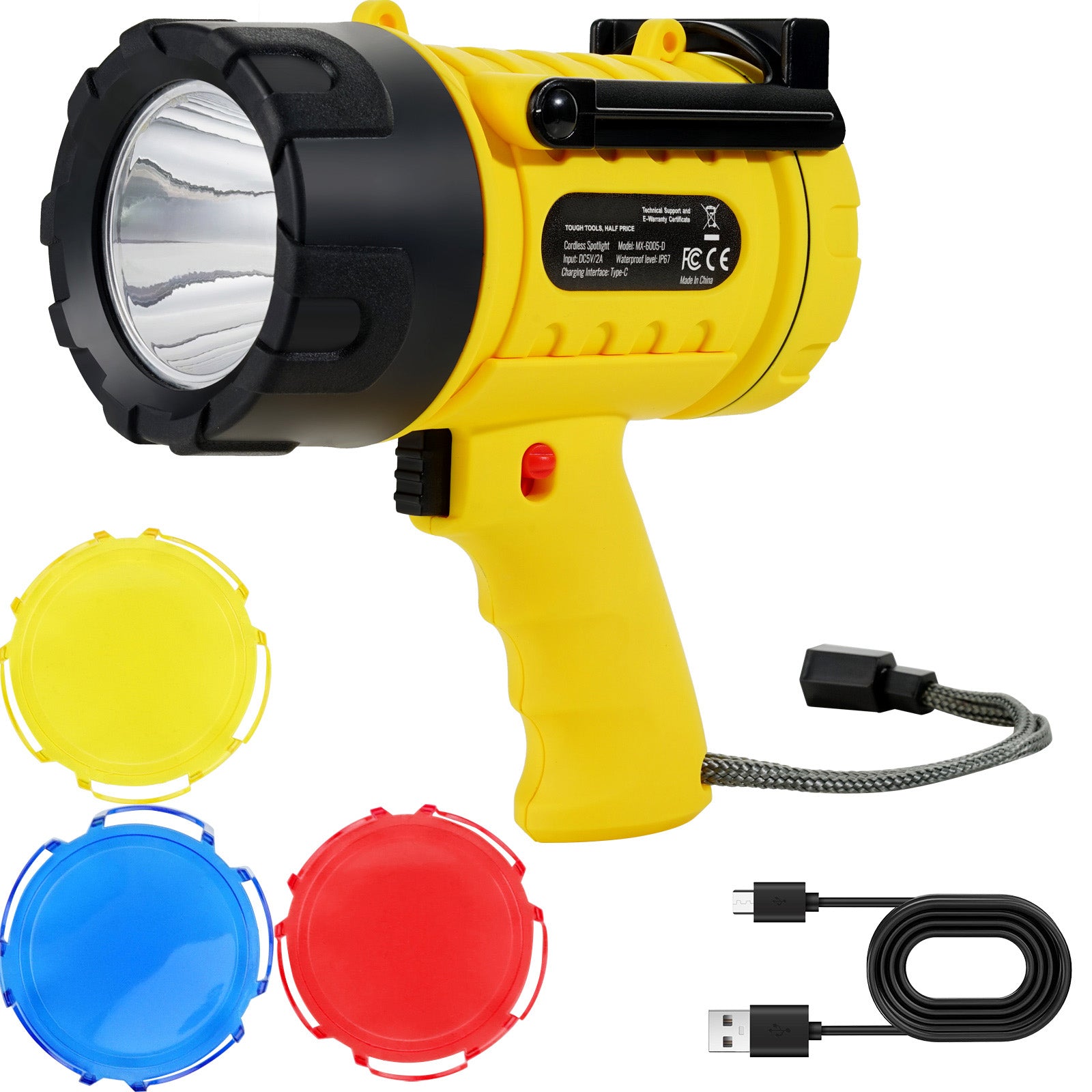 BeamCast — USB Rechargeable Spotlight