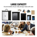 VEVOR Faraday pouch set pouch set sized for tablets, laptops, phones and key fobs