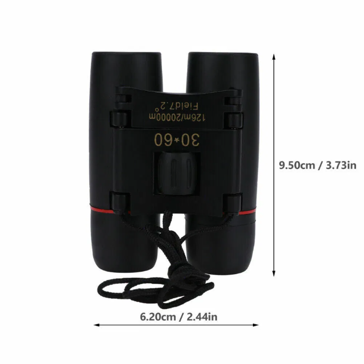 TrailGlass 30x60 — Compact Binoculars