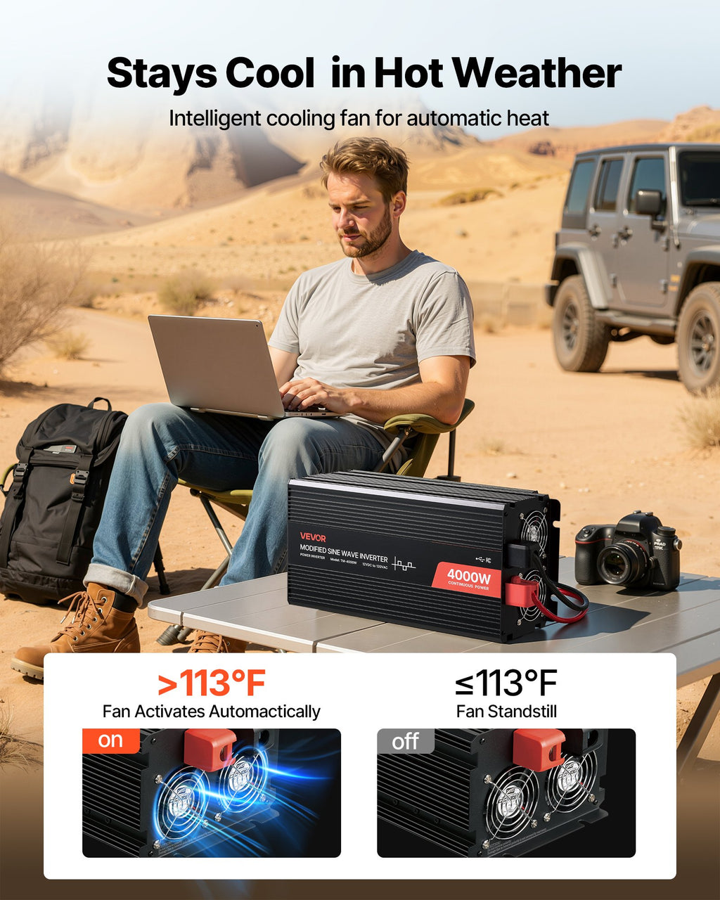 FieldCurrent 4000 — Modified Sine Inverter