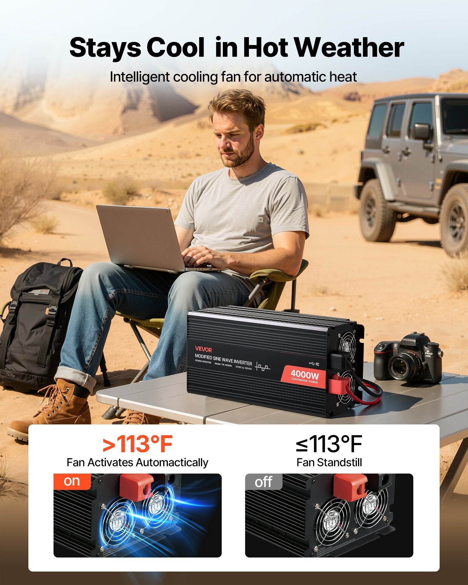 FieldCurrent 4000 — Modified Sine Inverter