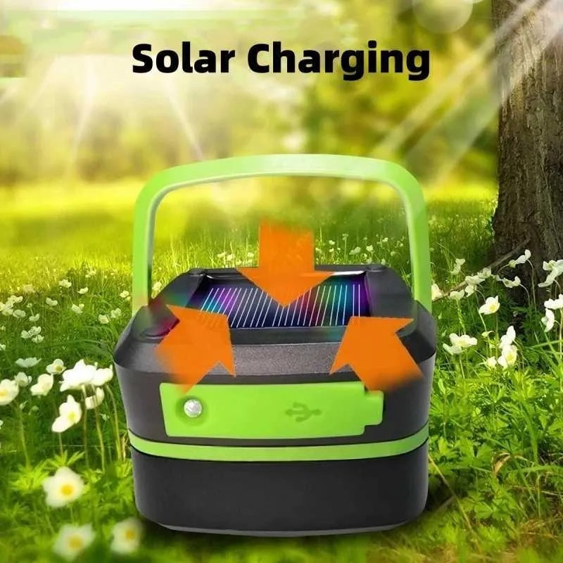 CampFold 3 — Solar Rechargeable Lantern