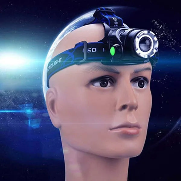 TrailBeam — Rechargeable LED Headlamp