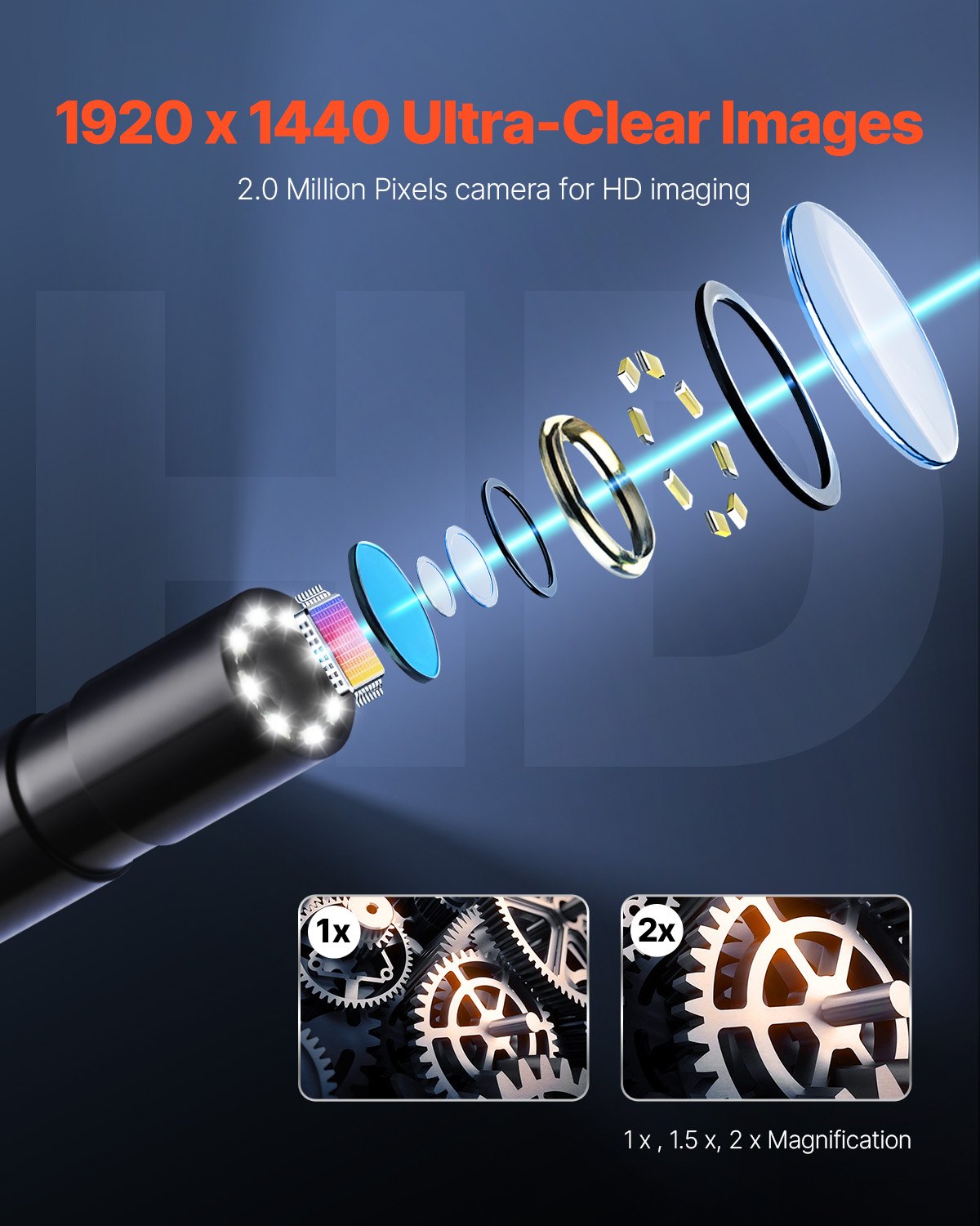 CableScope 492 — 49.2-Foot Inspection Camera