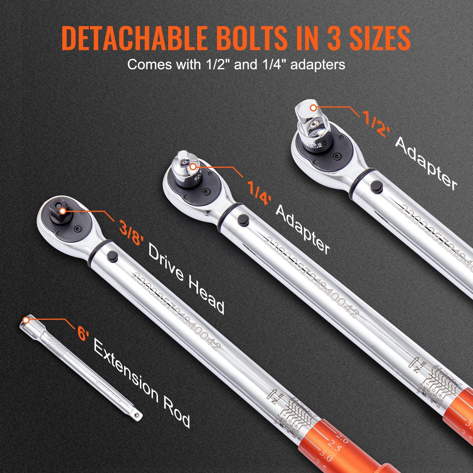 TorqueLock 80 — 3/8-Inch Click Torque Wrench