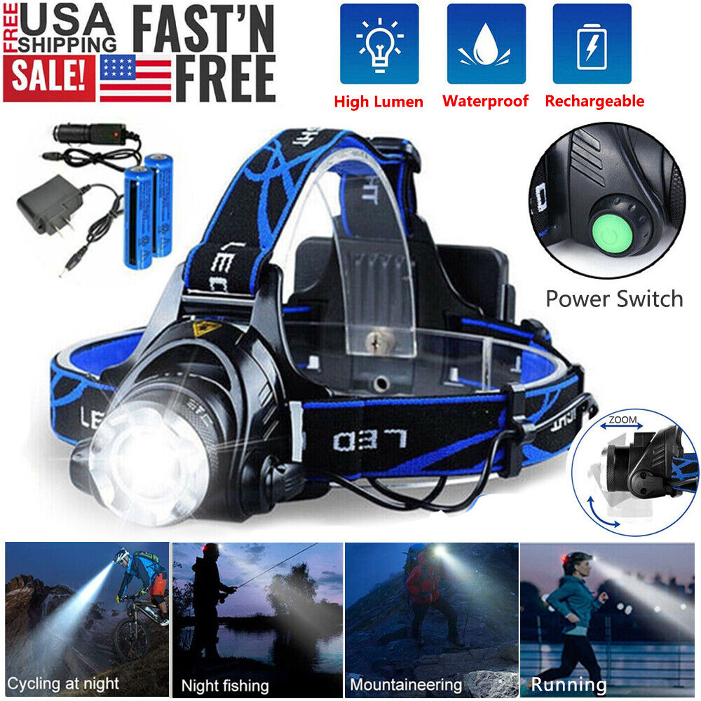 CampBeam 3 — Rechargeable LED Headlamp