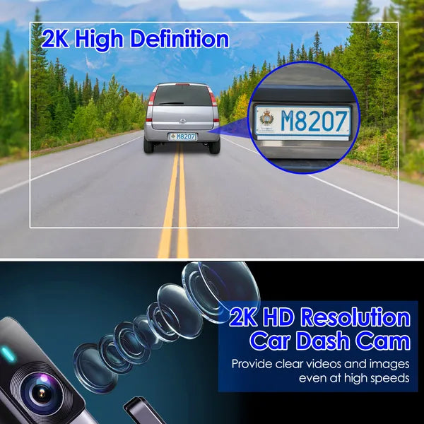 RoadLink 2K — WiFi Dash Camera