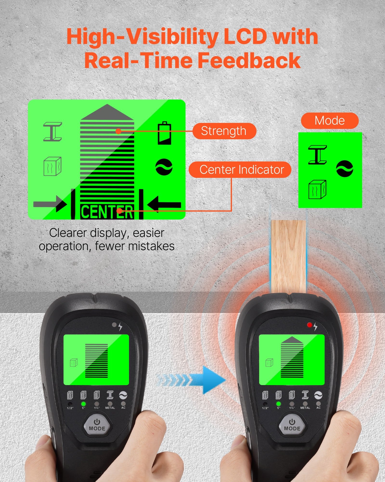 WallSight 5R — Electronic Wall Scanner
