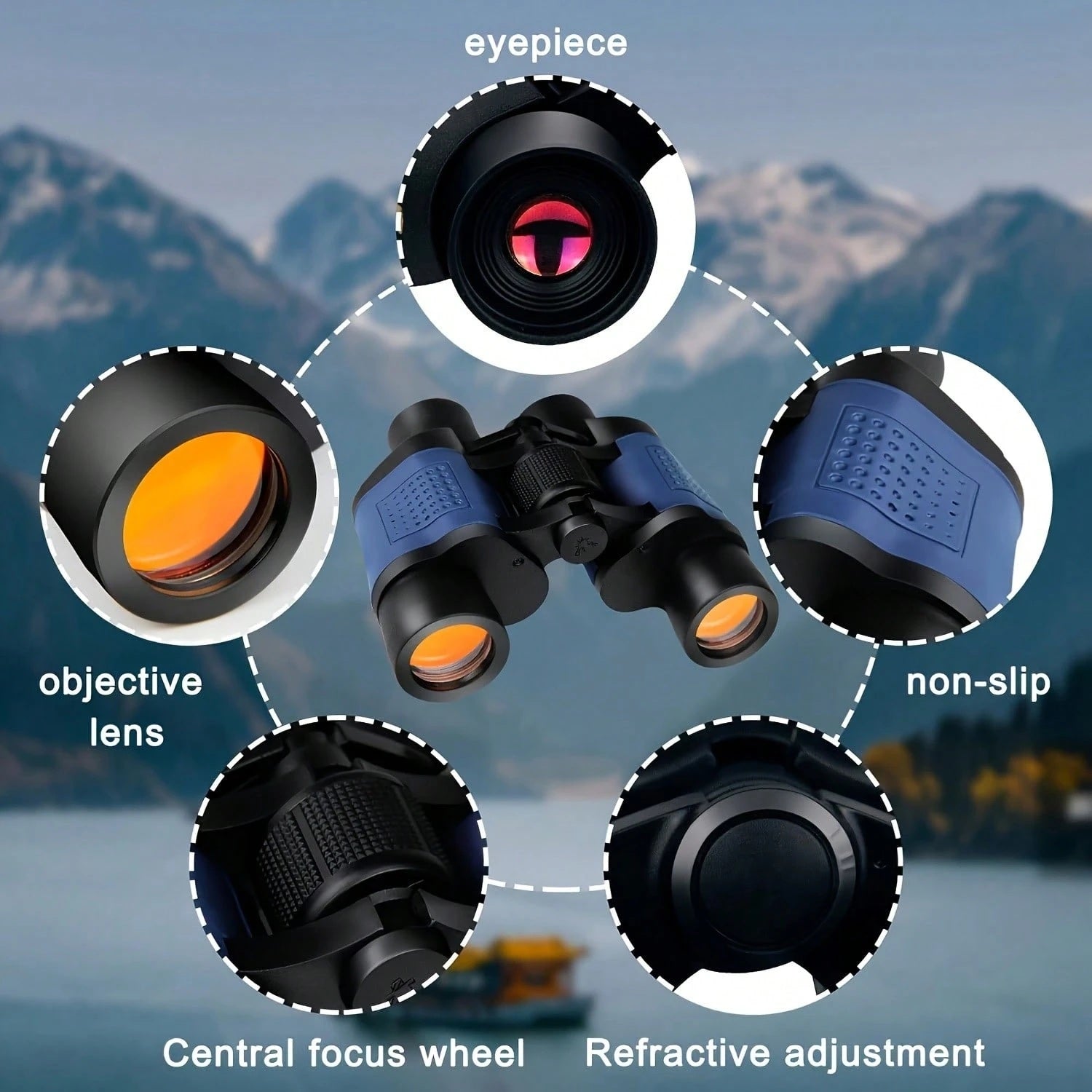 RangeGlass 60x60 — Outdoor Binoculars