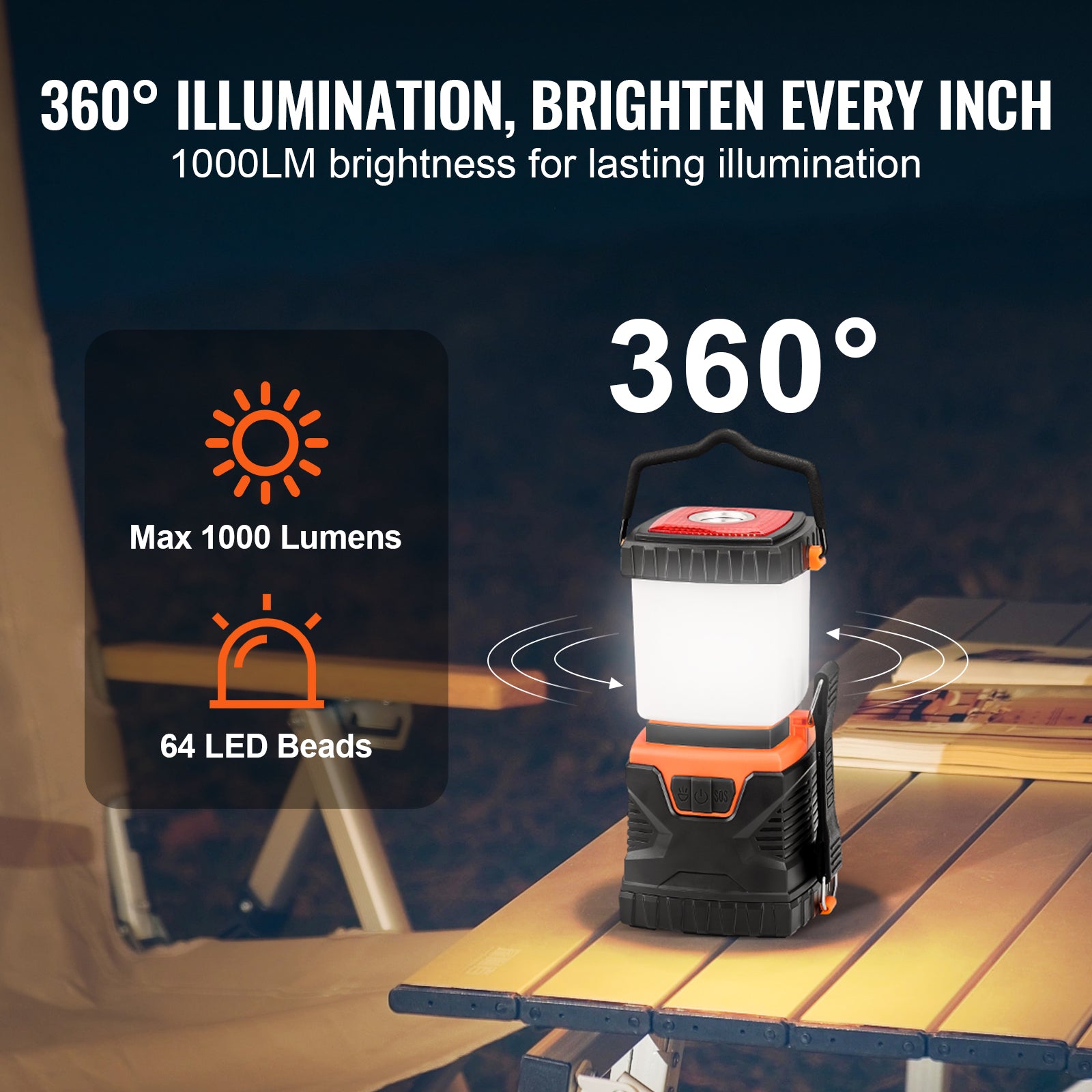 CampLite — Battery-Powered Lantern