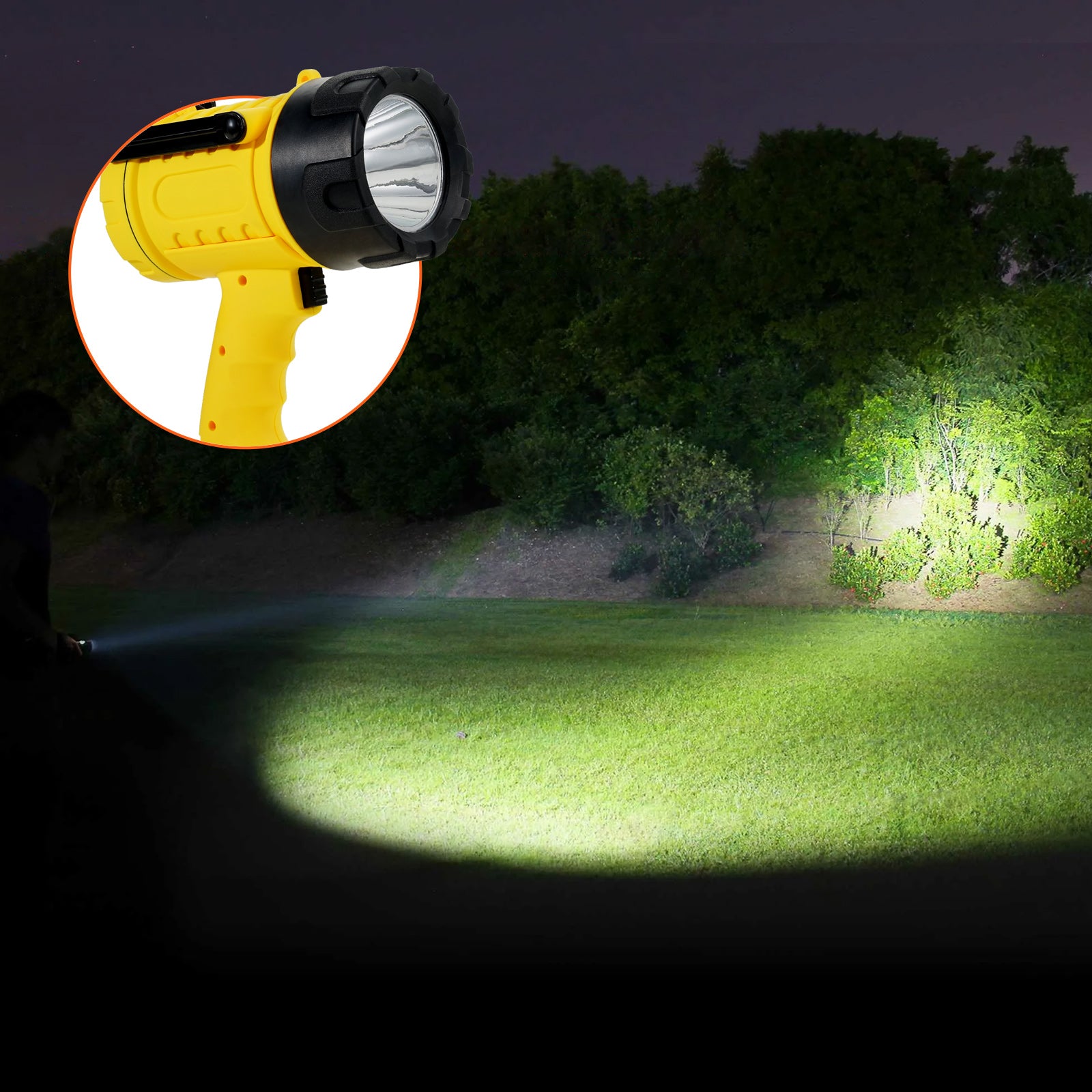 BeamCast — USB Rechargeable Spotlight