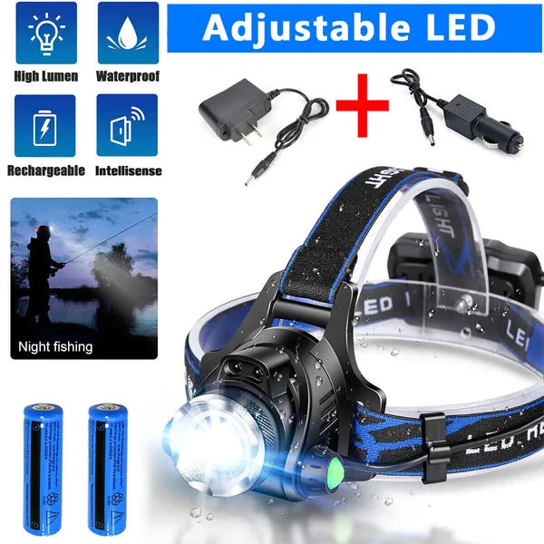 TrailBeam — Rechargeable LED Headlamp
