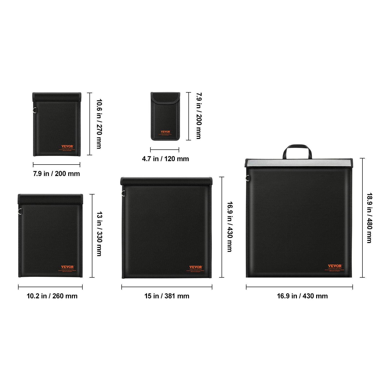 FieldShield 4 — RF-Shielding Pouch Set