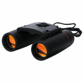TrailGlass 30x60 compact folding binoculars with orange-coated objective lenses