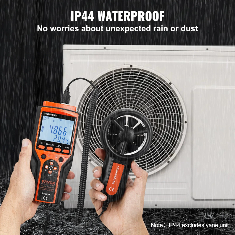 FieldWind CFM — Split Handheld Anemometer