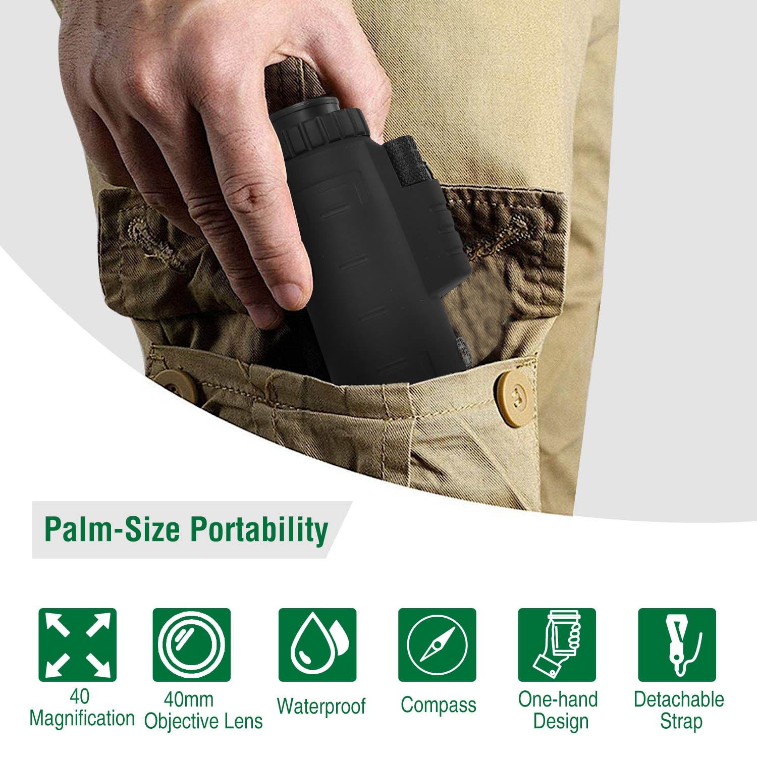 FieldScope 40x40 — Monocular Telescope