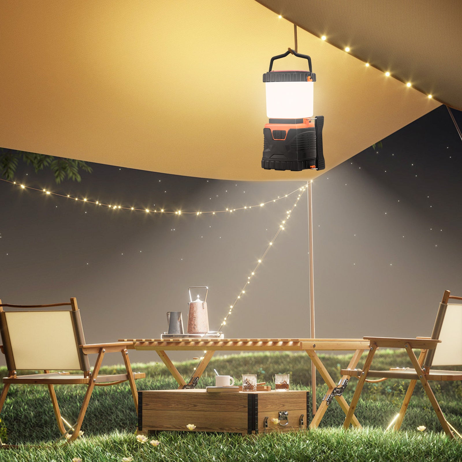 CampLite — Battery-Powered Lantern